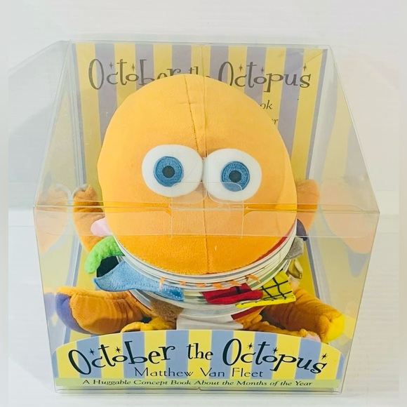 October the Octopus: A Huggable Concept Book About Months ~Matthew Van Fleet NEW - Picture 8 of 13